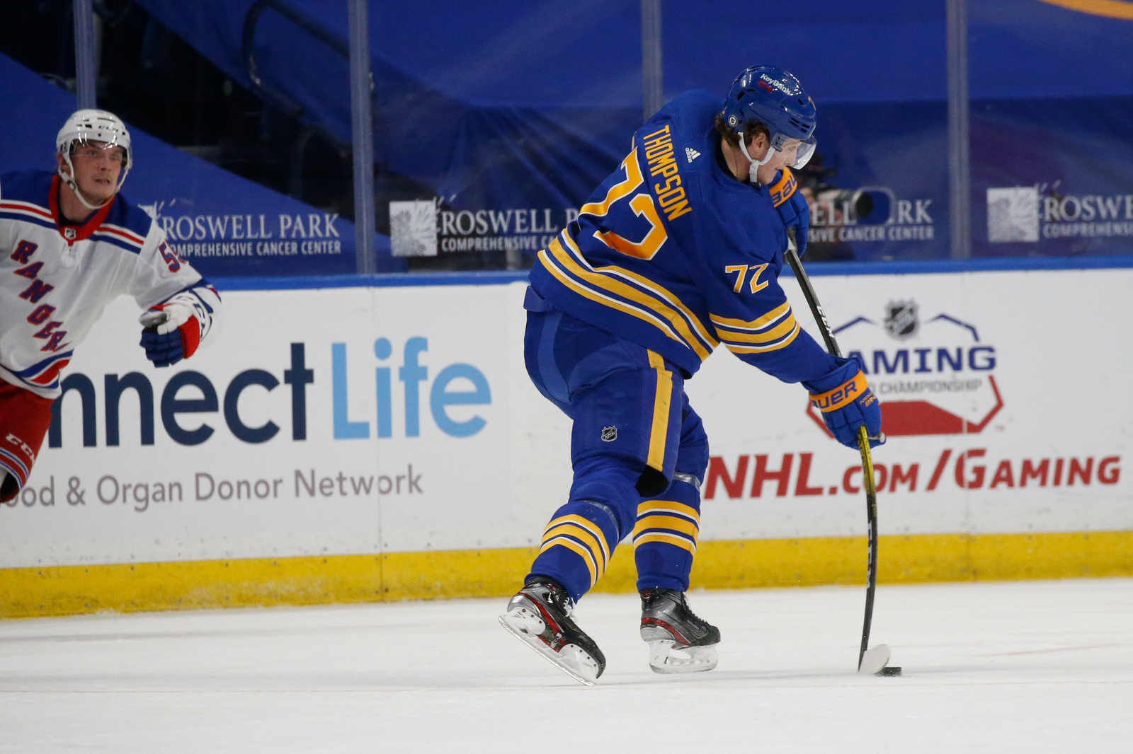 Sabres Rangers third